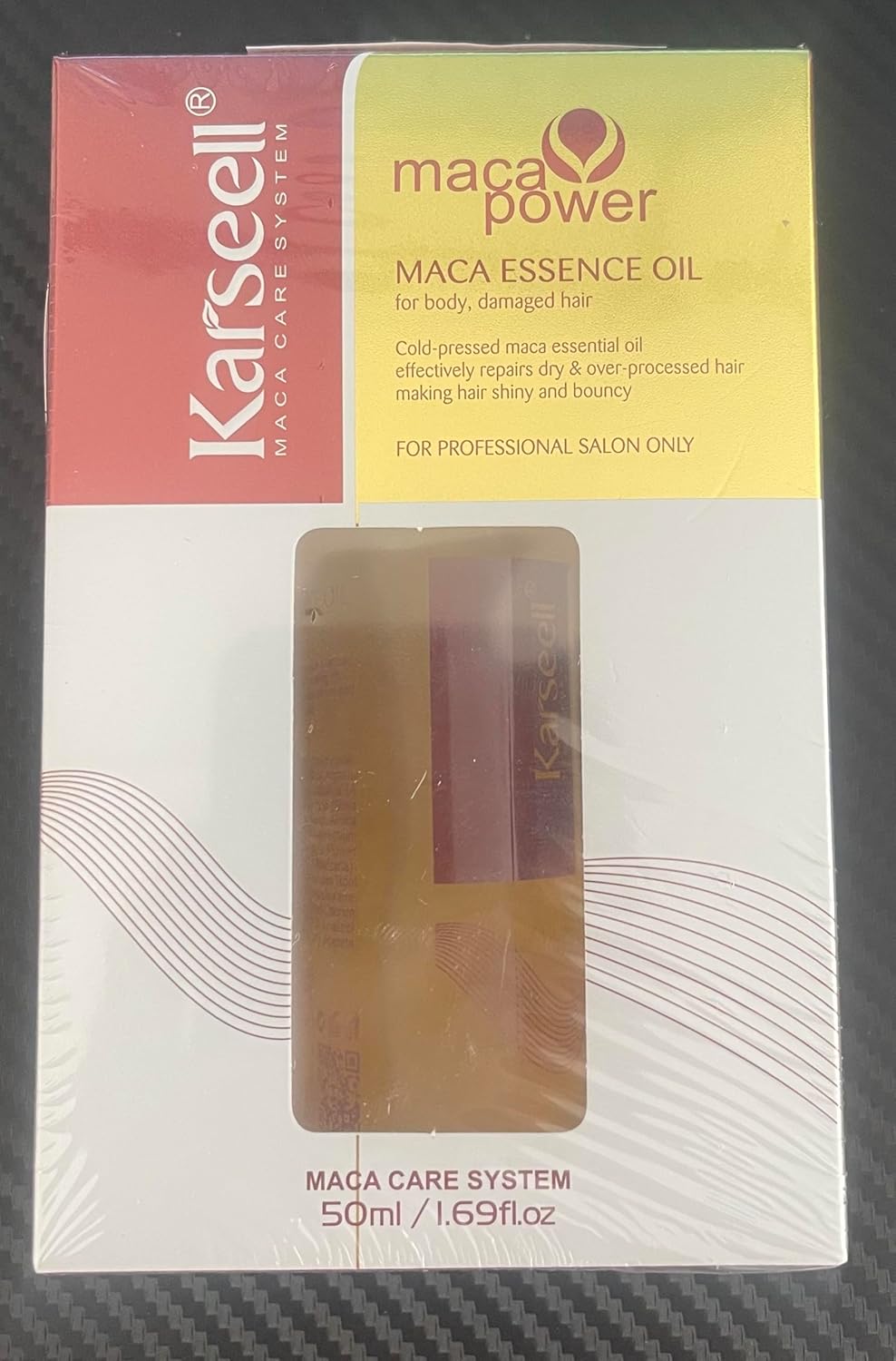 Karseell Moroccan Argan Oil for Hair Healing Cold Pressed Weightless Argan Oil Hair Serum for Dry Damaged Hair 50ml