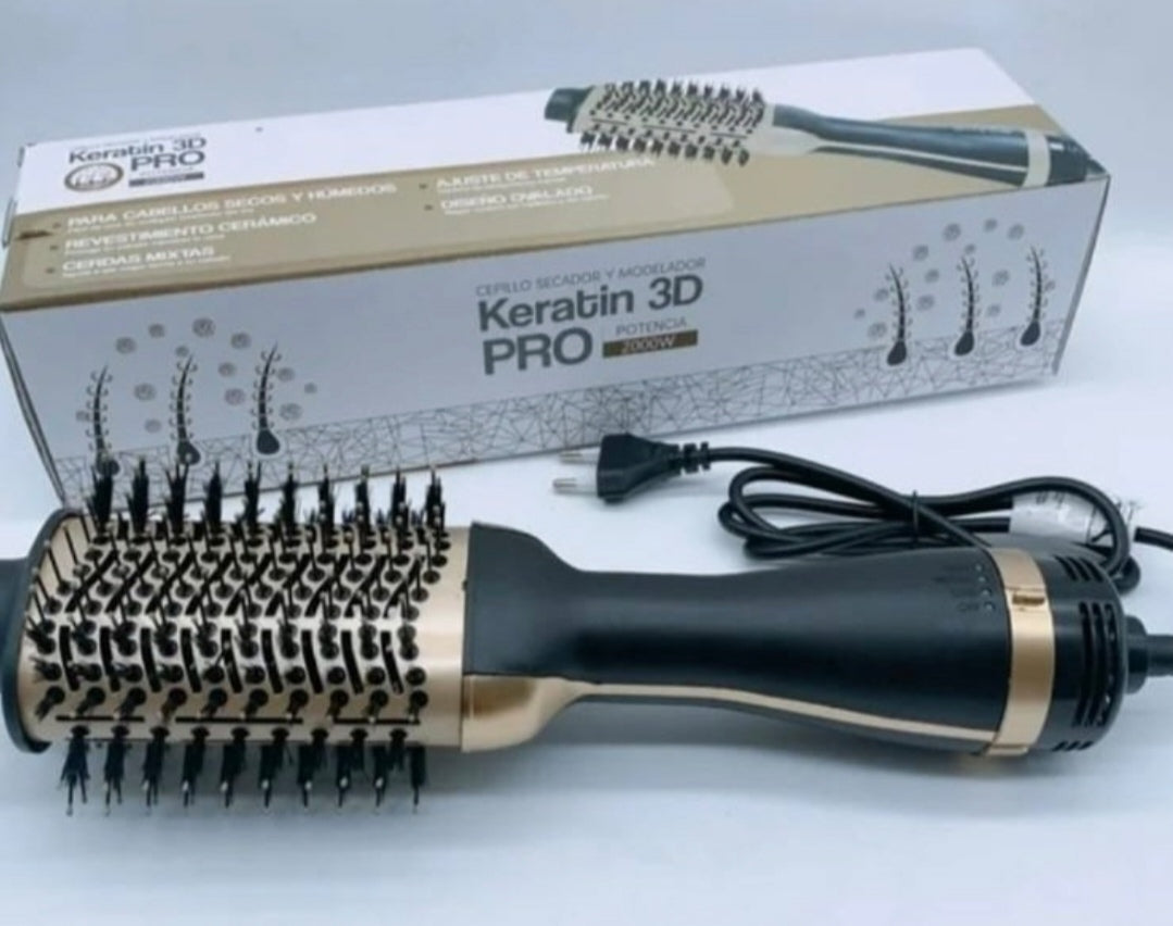 keratin 3D pro brush, blow brush