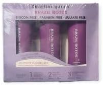 Keratin Queen Brazilian Botox Hair Treatment, 500ml, Set of 3, Deep Cleansing and Frizz Control
