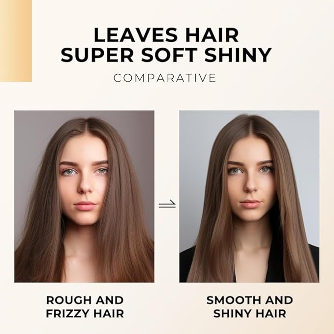 Karseell Moisturizing Shampoo and Conditioner Set, Maca Essence Hair Care Set Argan Oil Hair Treatment for Dry Damaged Hair All Hair Types, 2 x 500ml